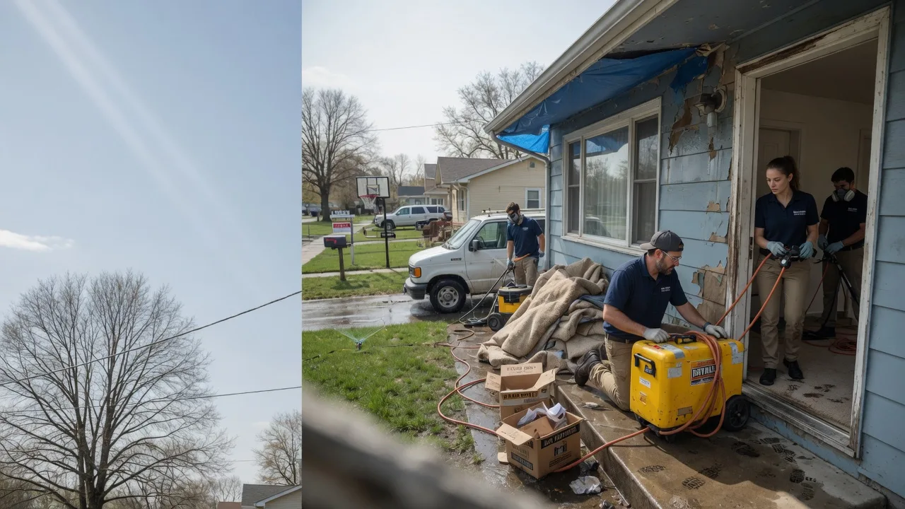 Basement Flood Cleanup in Union City, TN near me